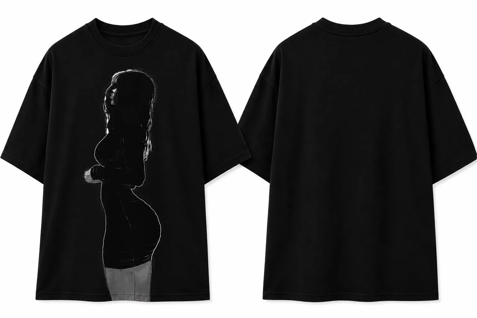 gym girl in black