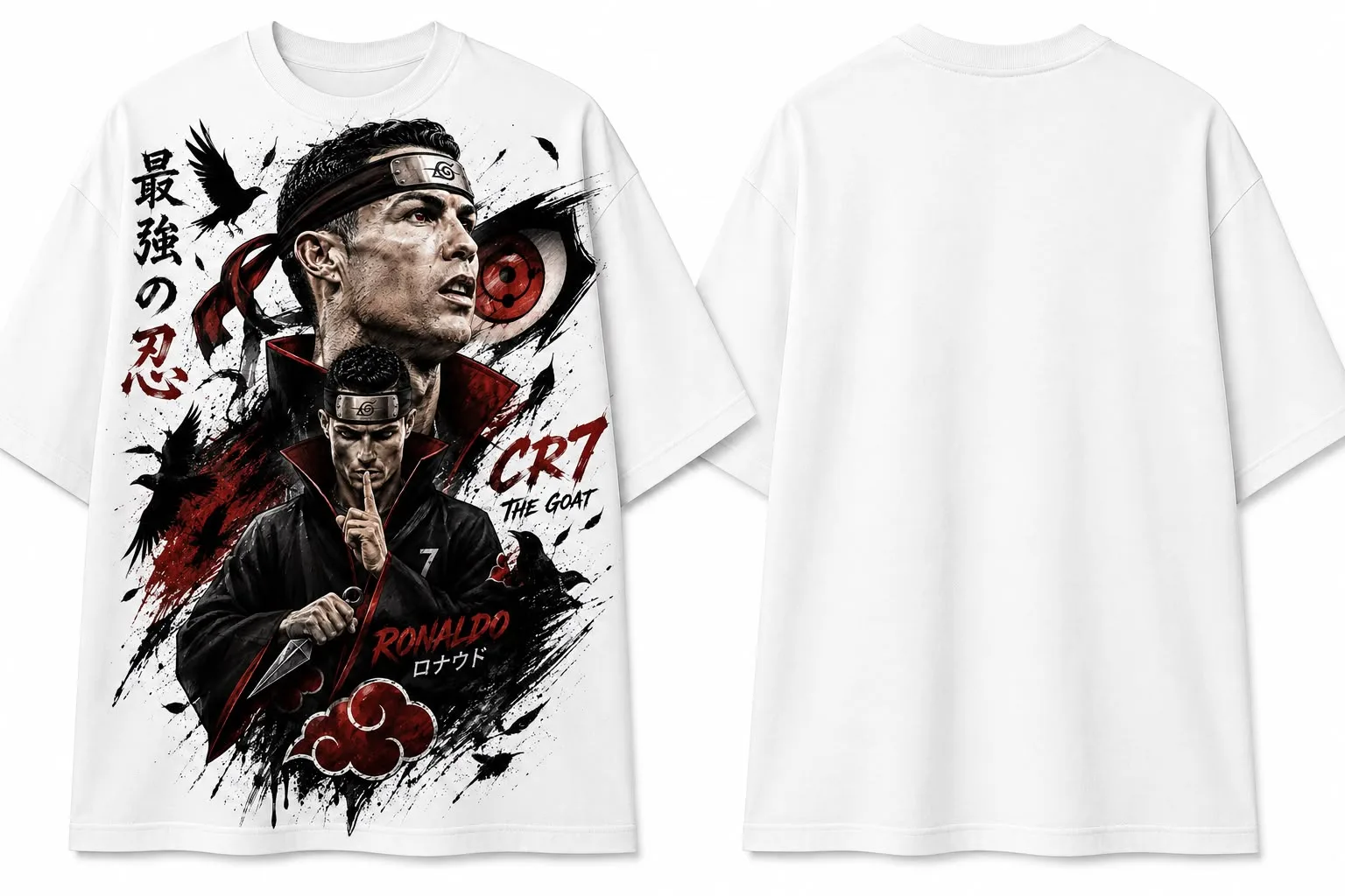 cr7 in white