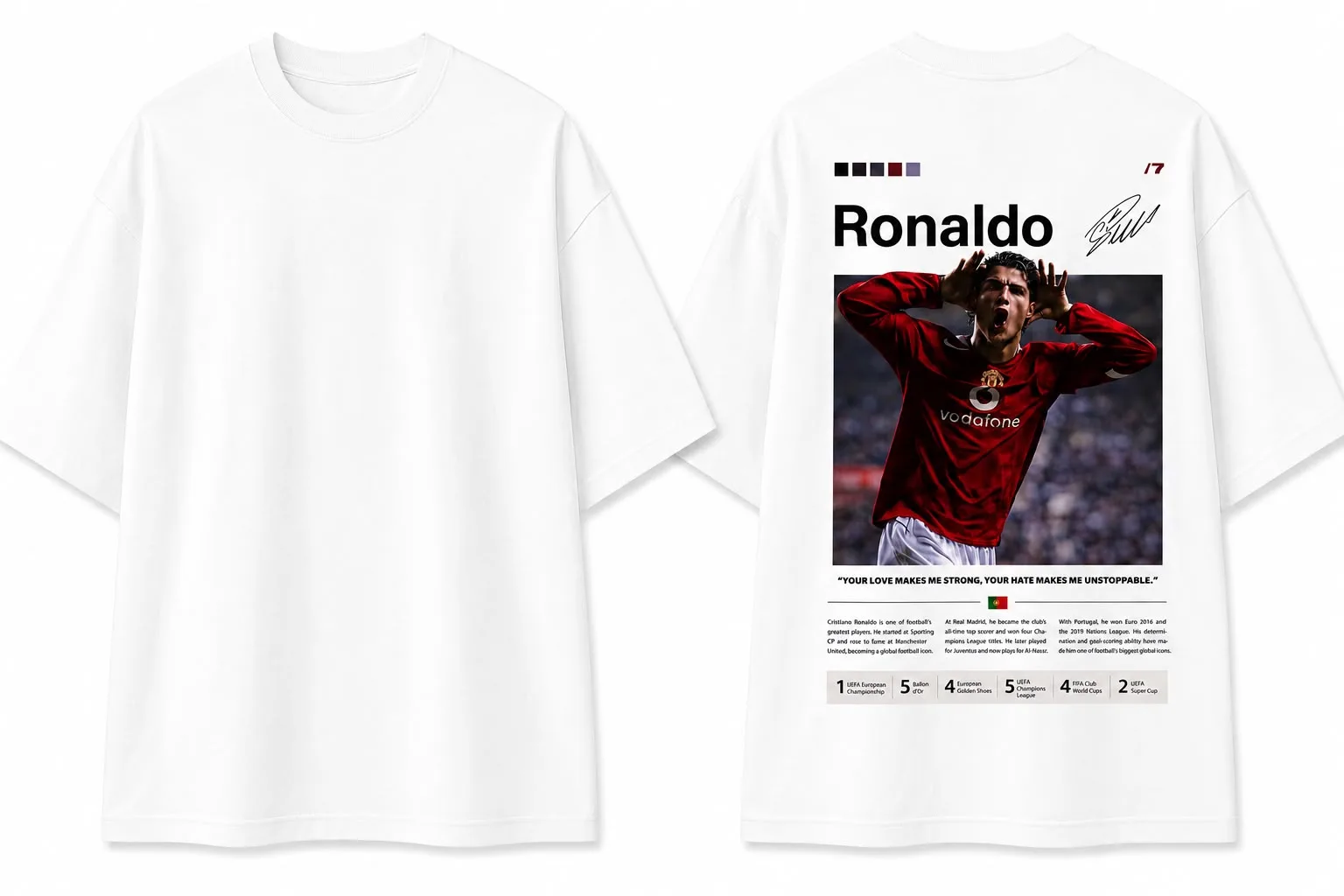 ronaldo in white